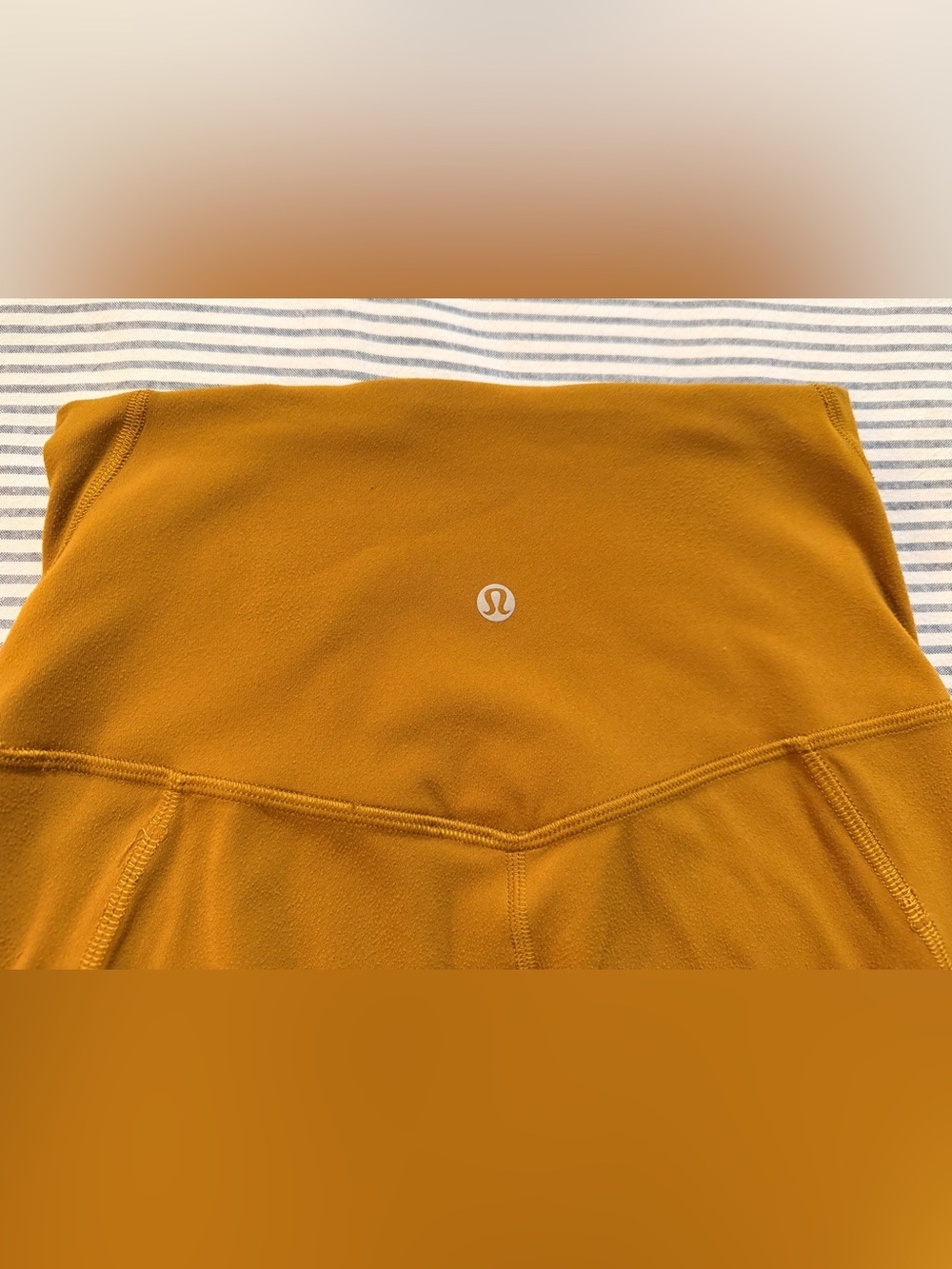 Lululemon Align 26” High-Waist Mustard  Leggings 0-2 - Picture 7 of 16